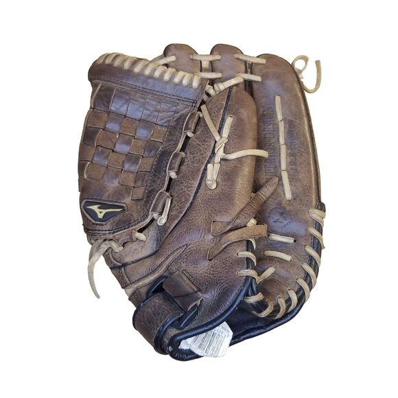 Mizuno 12.5" Baseball Glove RHT Right Throw Proflex MZ500 Brown Leather GMZ 1250 - Picture 1 of 7